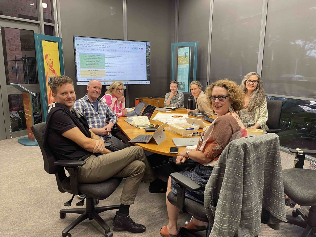 Sector Service orgs, tertiary partners, & regional partners meeting, John Curtin Gallery 2024